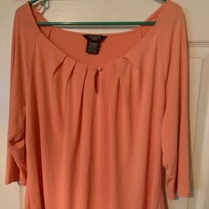 Peach XL top